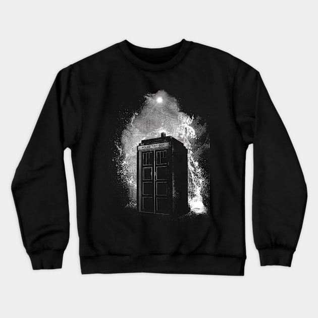 Through space and time Crewneck Sweatshirt by FanFreak